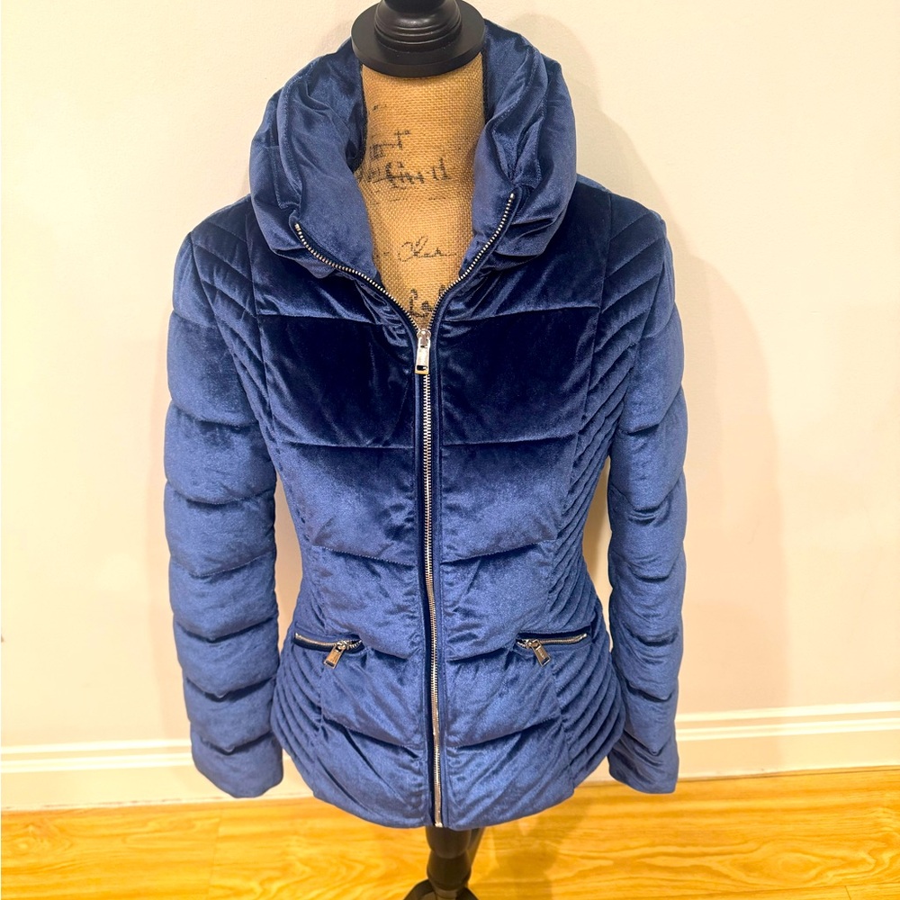 Guess Women's Royal Quilted Fitted Jacket Size M